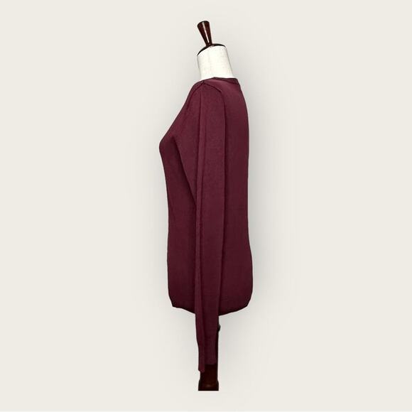 NWOT | Blueberyl | Long Sleeve Cardigan | Burgundy | Small - Picture 2 of 12